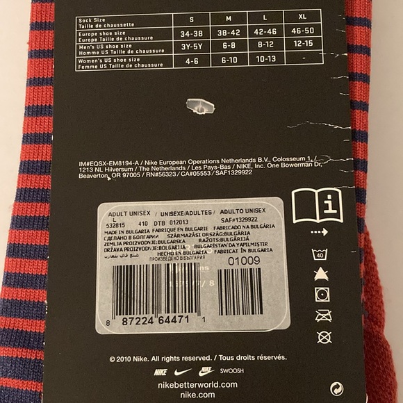 🍁 NIKE DRI FIT SOCCER ⚽️ SOCKS •Size L - Picture 4 of 9